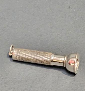 Silver Twist Action Cigar Piercer