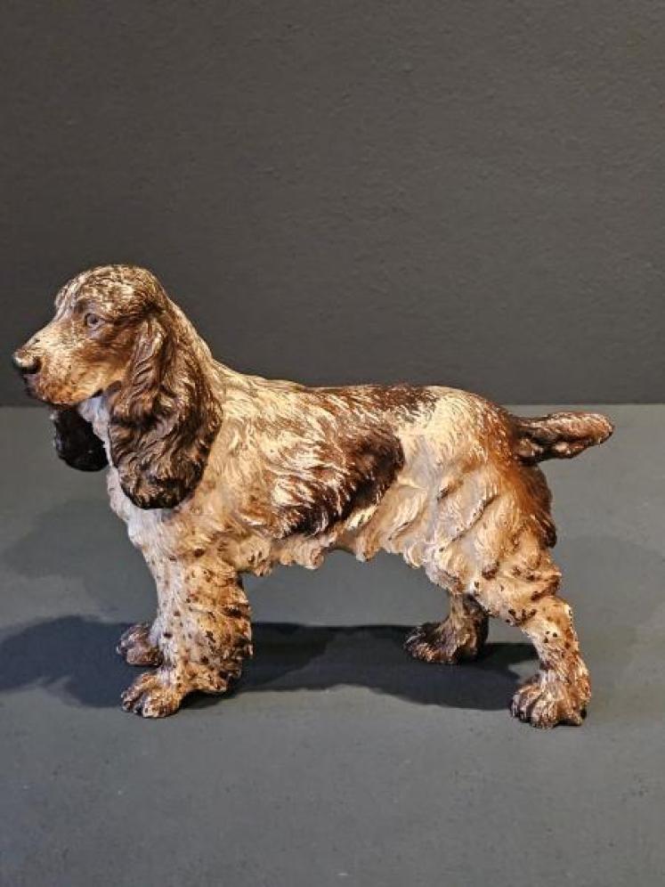 Cold Painted Bronze Spaniel - Image 2