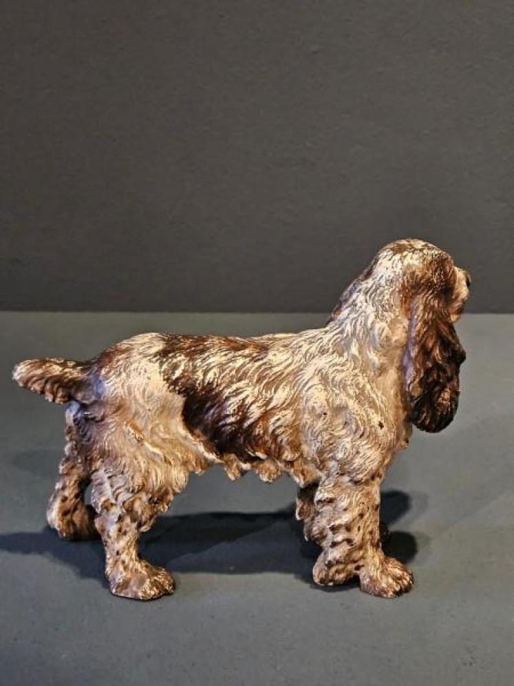 Cold Painted Bronze Spaniel - Image 3