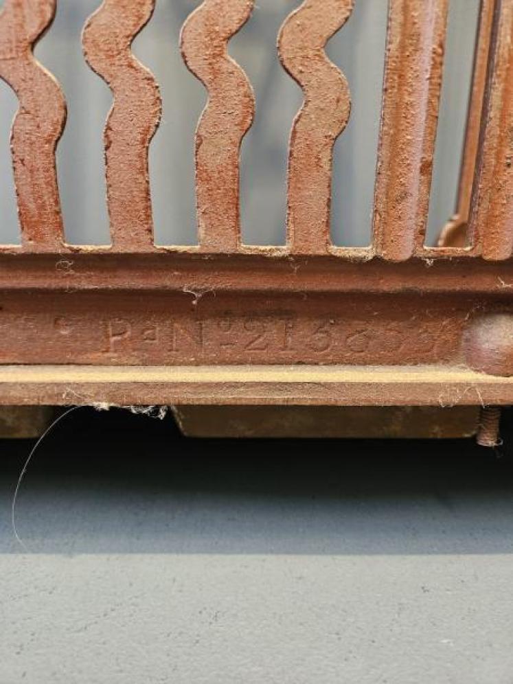 Unusual Edwardian 'Football' Cast Iron Stick Stand - Image 6