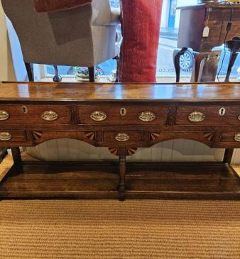 George III Country House Oak Dresser