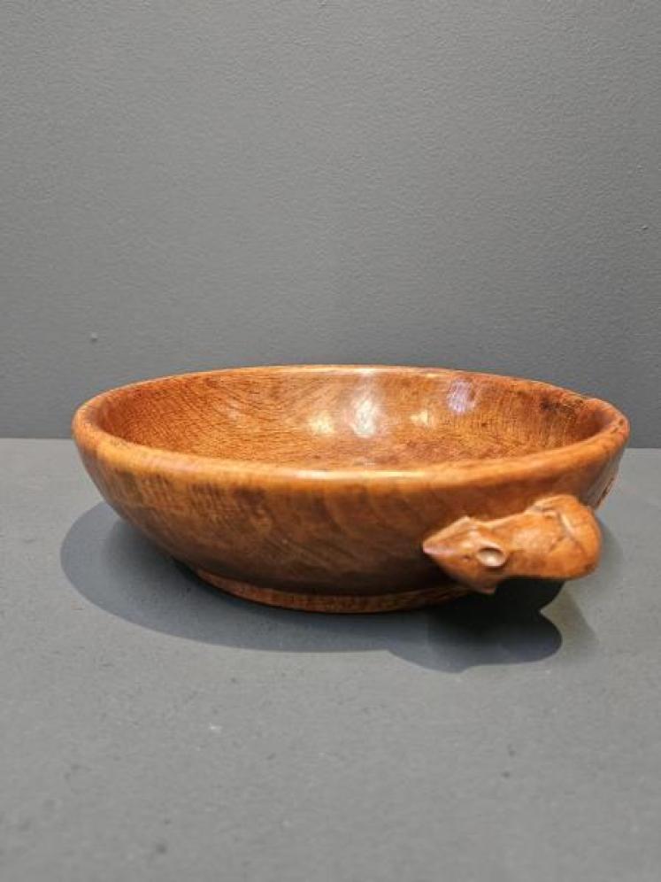 Rare 1930's Mouseman Bowl - Image 2