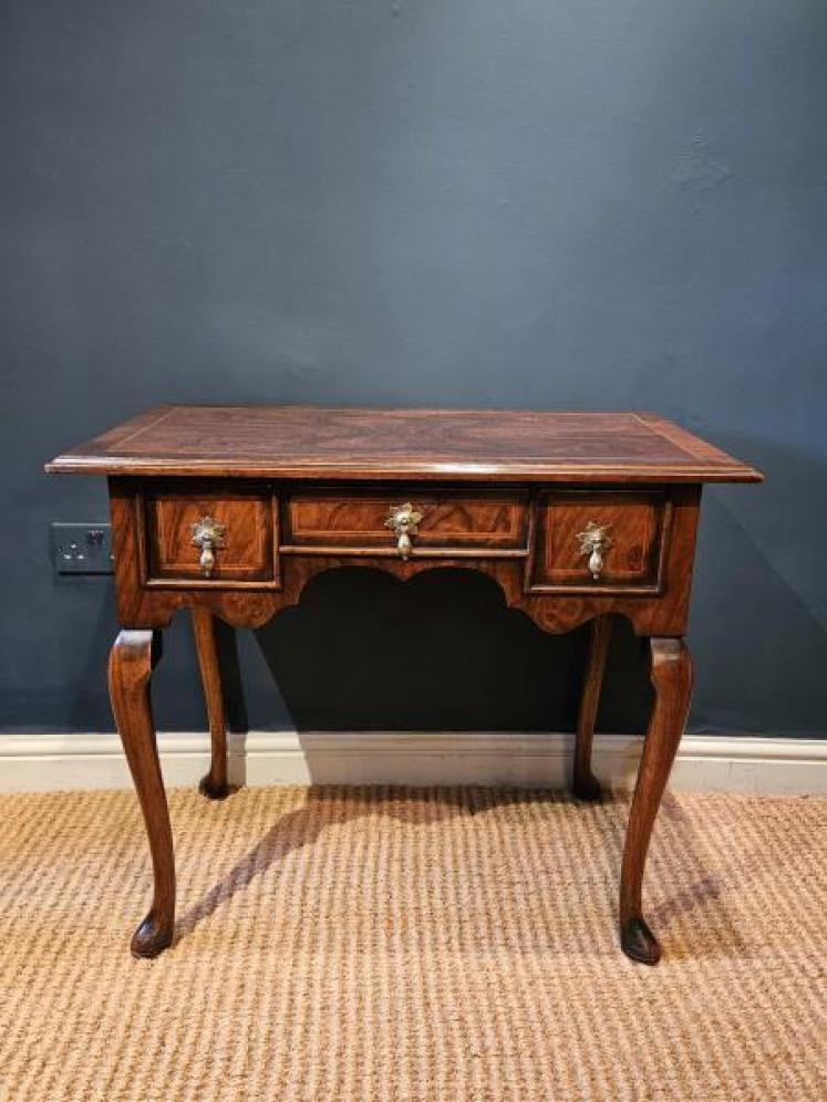 Elegant George I Style Walnut Lowboy - Image 1