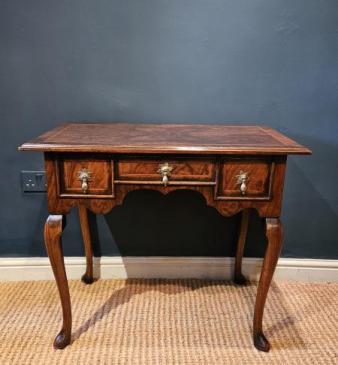 Elegant George I Style Walnut Lowboy