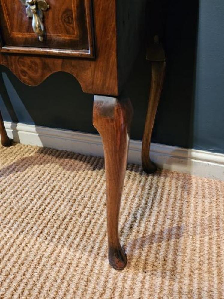 Elegant George I Style Walnut Lowboy - Image 4