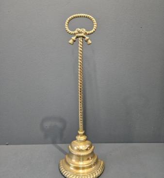 Victorian Brass Door Stop