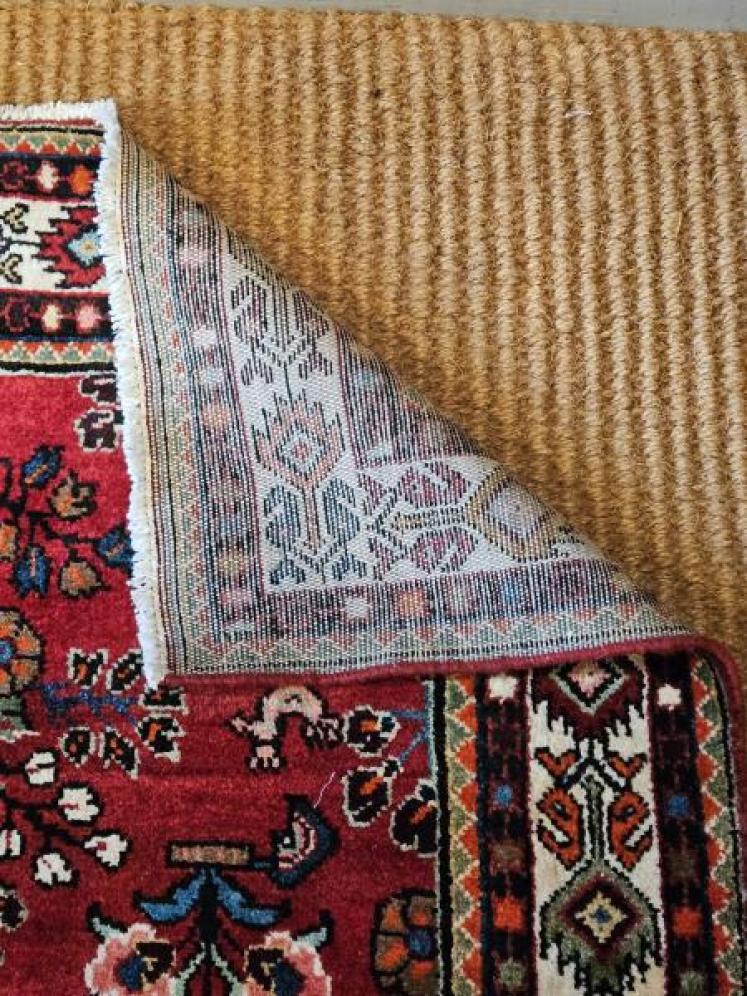 Deep Red Persian Rug - Image 5