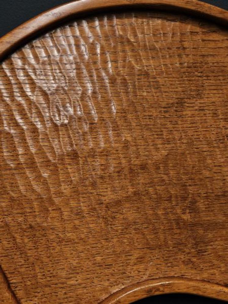 Superb 1950's Mouseman Kidney Shaped Tray - Image 7