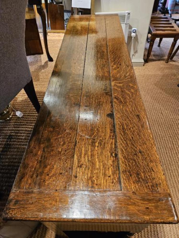 George III Oak Open Pot Board Dresser  - Image 4