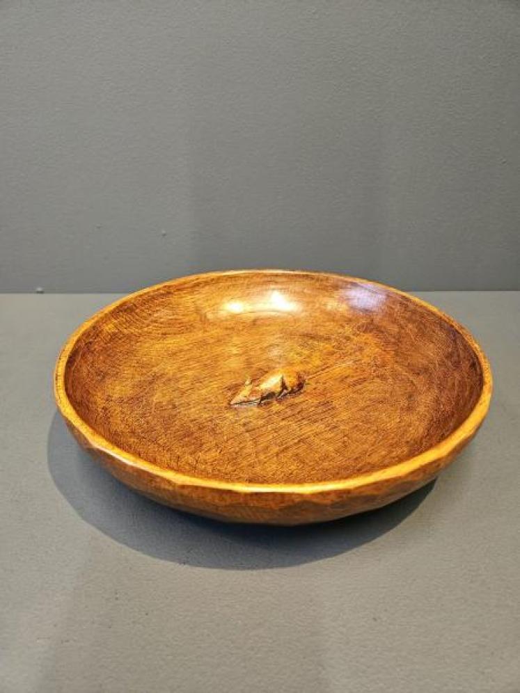 Large Thompson's of Kilburn Mouseman Bowl  - Image 1