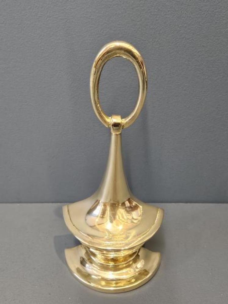 Early Victorian Brass Door Stop - Image 2