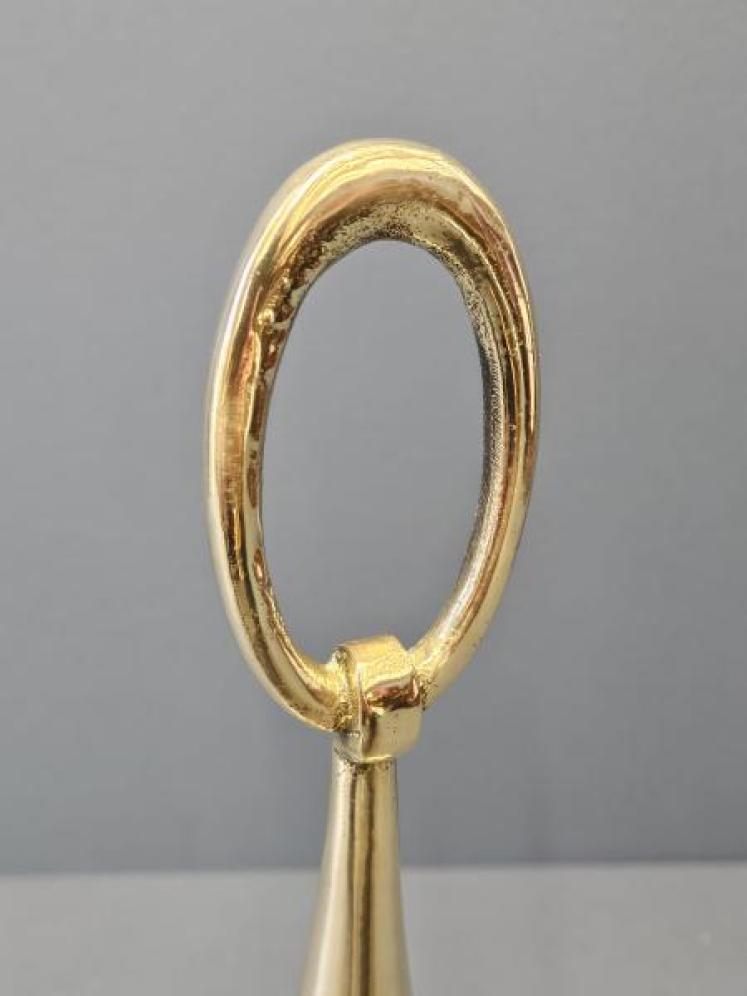 Early Victorian Brass Door Stop - Image 6