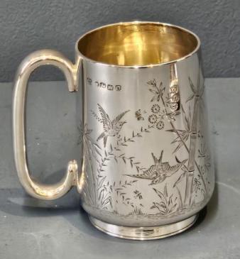 Victorian Exeter Silver Mug