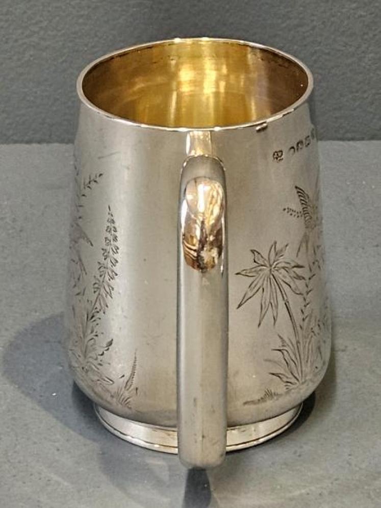 Victorian Exeter Silver Mug - Image 4