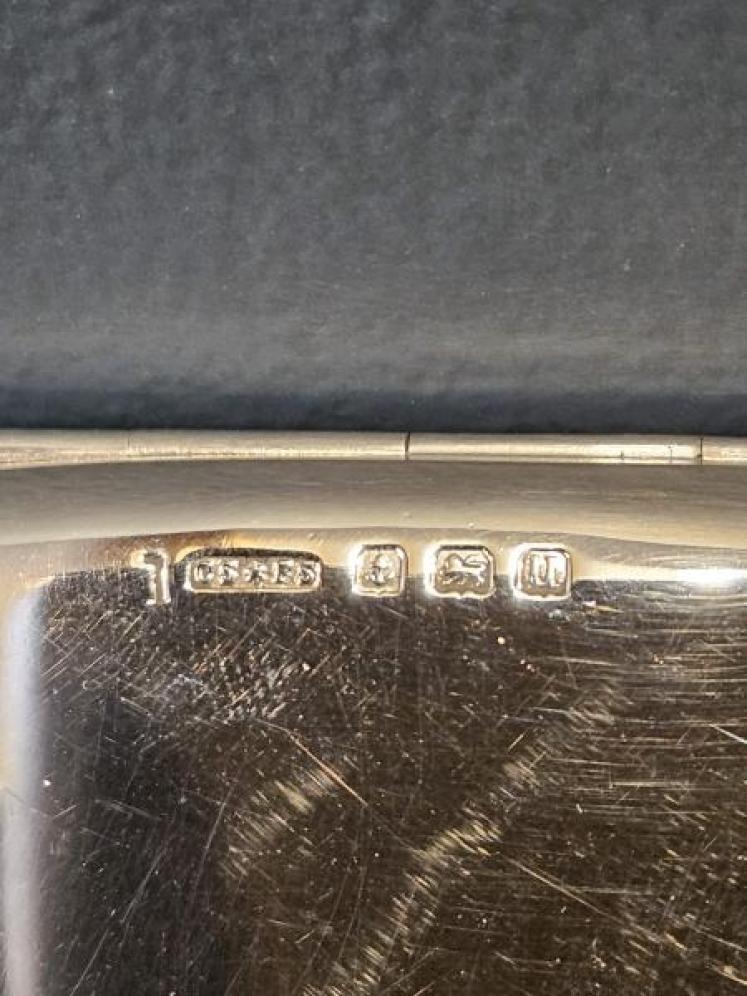 Silver Compact and Cheroot Case - Image 2