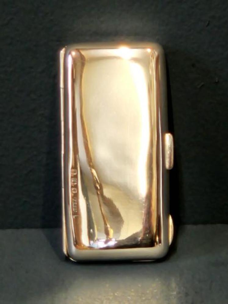 Silver Compact and Cheroot Case - Image 4