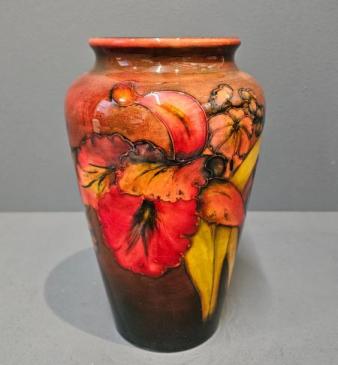Moorcroft Orchid Flambé Vase 
