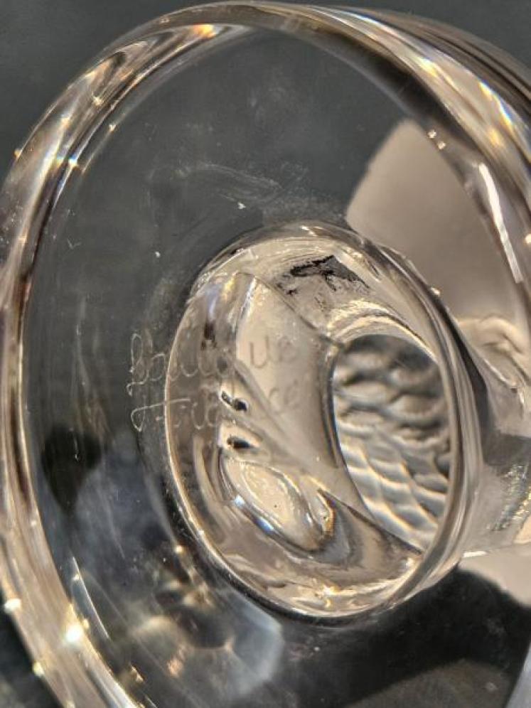 Lalique Grouse Paper Weight  - Image 3