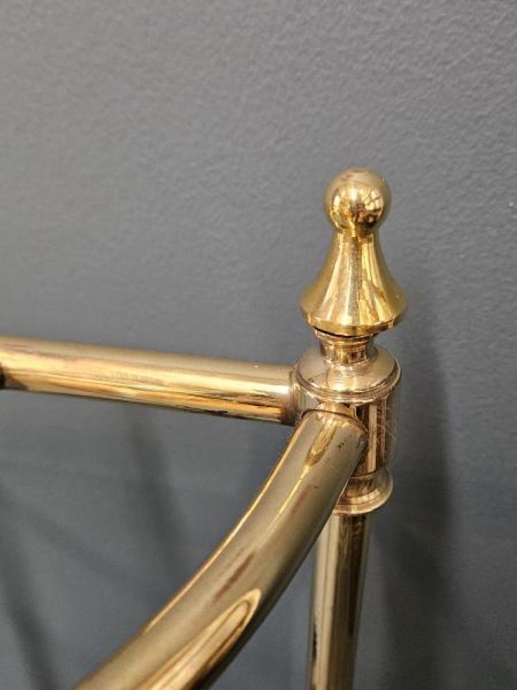 Victorian Cast Iron and Brass Stick Stand - Image 4