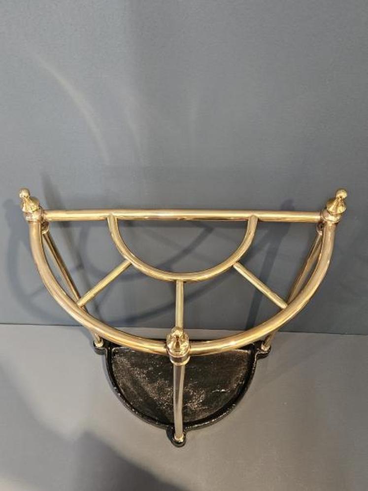 Victorian Cast Iron and Brass Stick Stand - Image 5