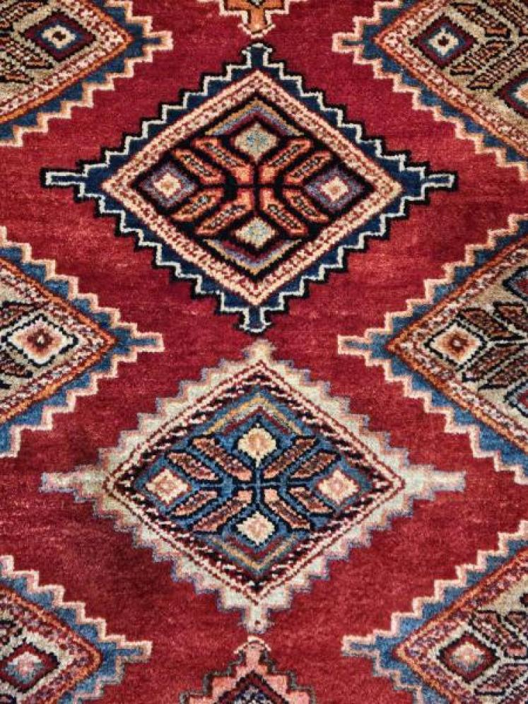 8' 6" Long Persian Pure Wool Runner - Image 3