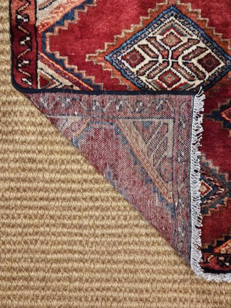 8' 6" Long Persian Pure Wool Runner - Image 6