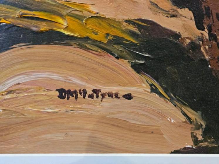 Outstanding Acrylic on Board 'Low tide at Dolan' by Dolland McIntyre - Image 5