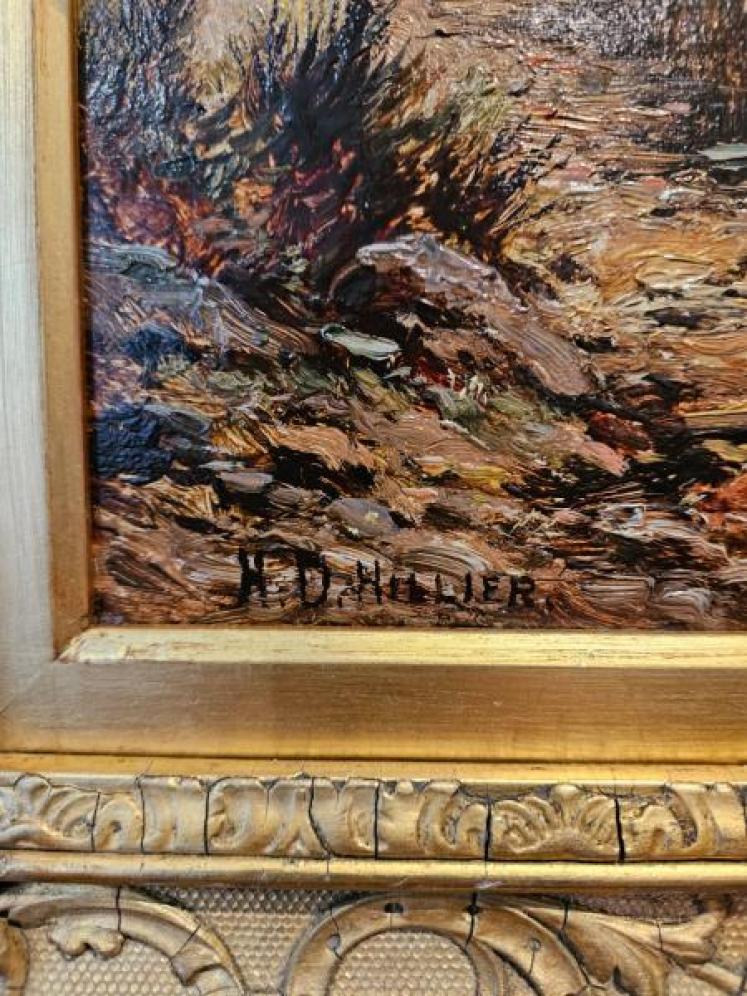 Henry Hillier Parker Oil on Canvas 'Loch Etive' Painting - Image 3