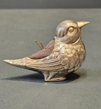 Silver Chick Pin Cushion