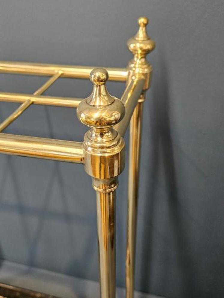 Victorian Brass and Cast Iron Stick Stand  - Image 3