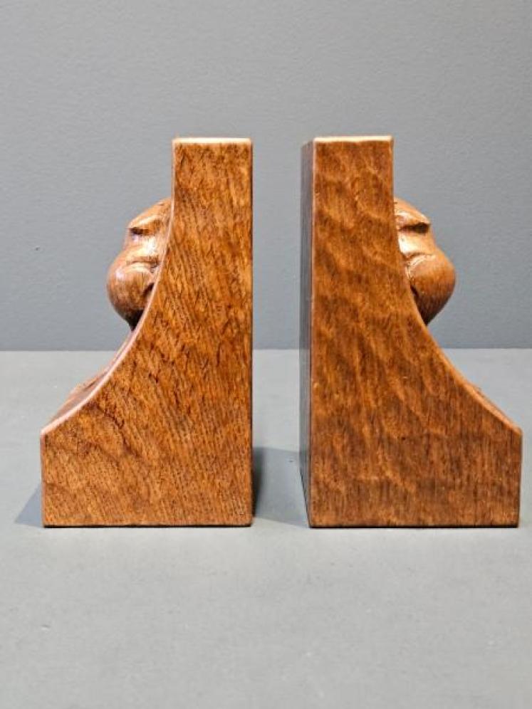 Pair of Thompson's of Kilburn Mouseman Book Ends  - Image 5