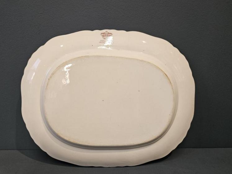 Set of 3 Victorian Graduated Ironstone Meat Platters - Image 5