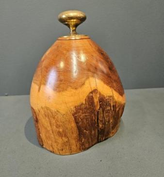 Yew Wood Door Stop