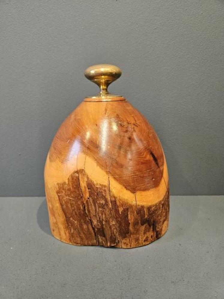 Yew Wood Door Stop - Image 4