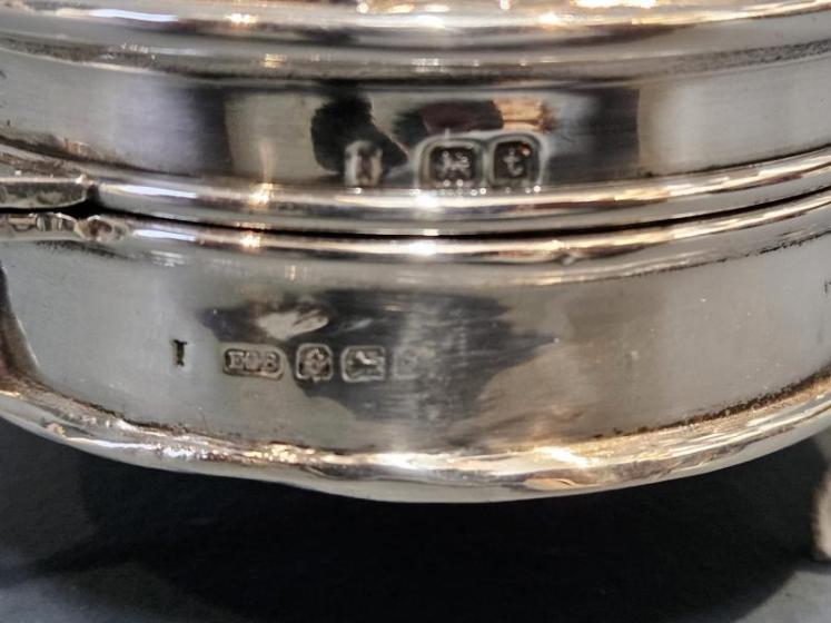 Silver and Tortoiseshell Ring Box - Image 4