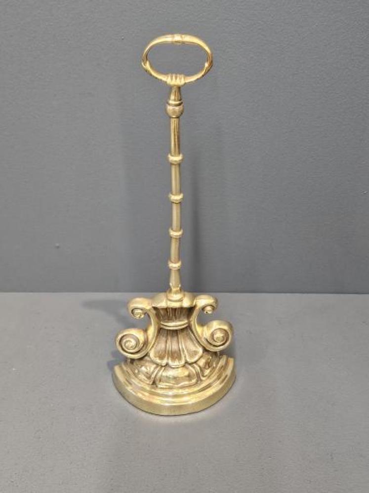 Regency Brass Door Stop  - Image 1