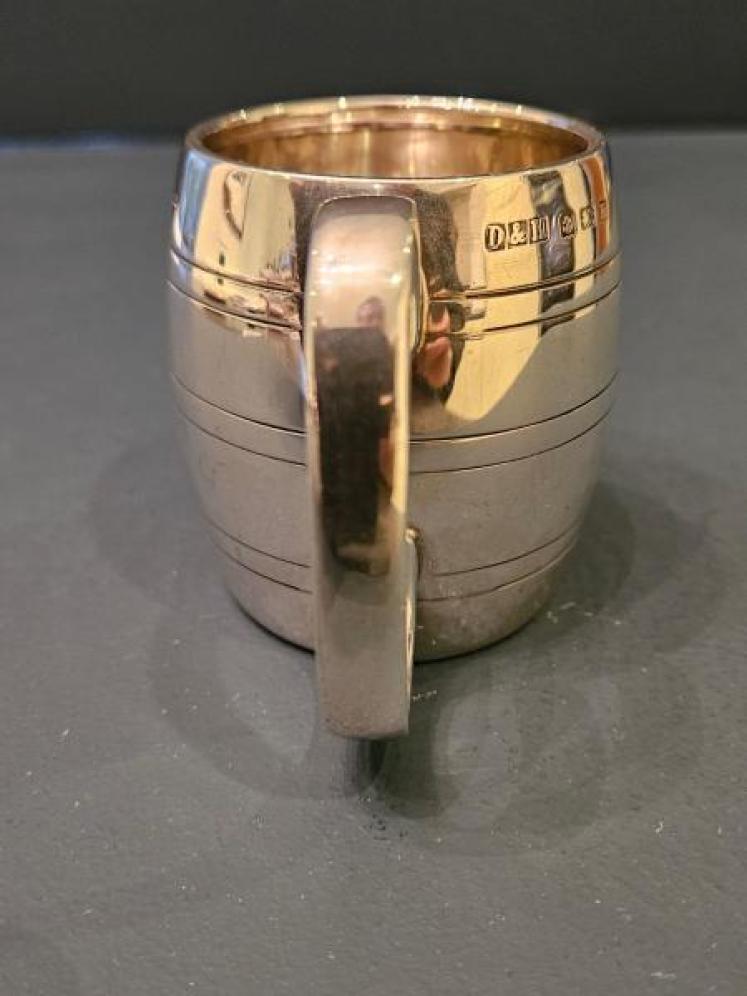 Rare Silver Barrel Mug  - Image 2