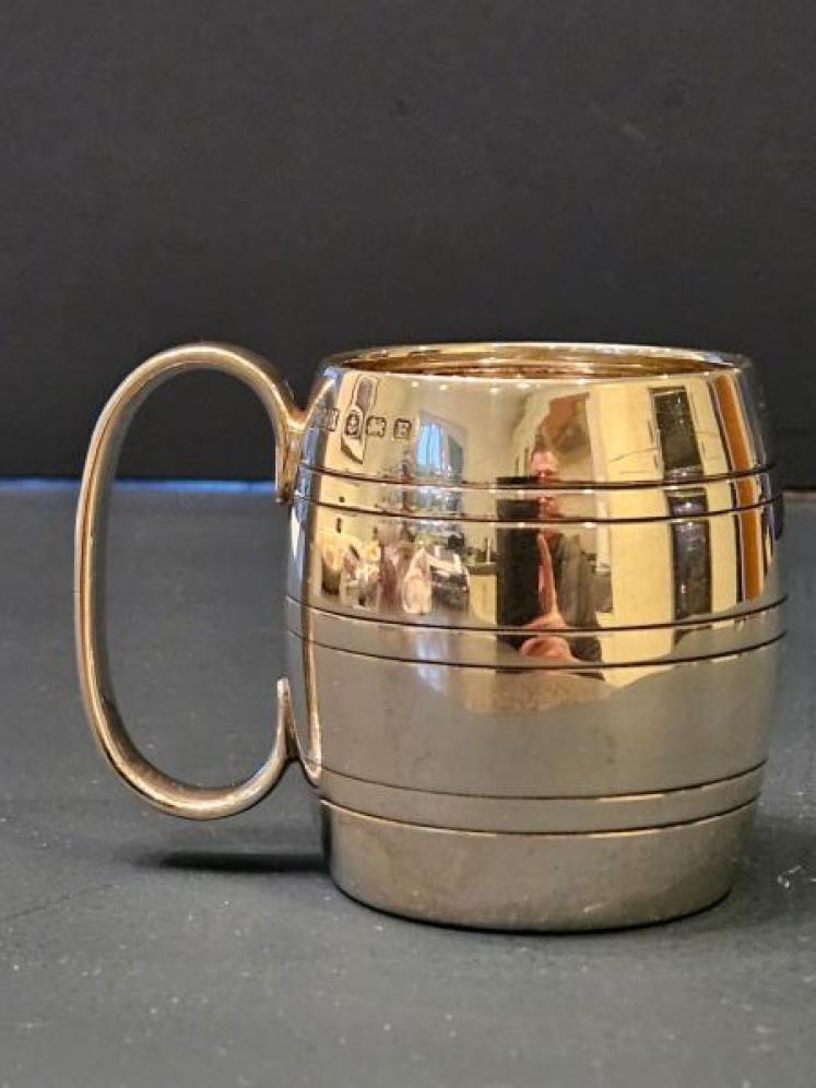 Rare Silver Barrel Mug  - Image 6