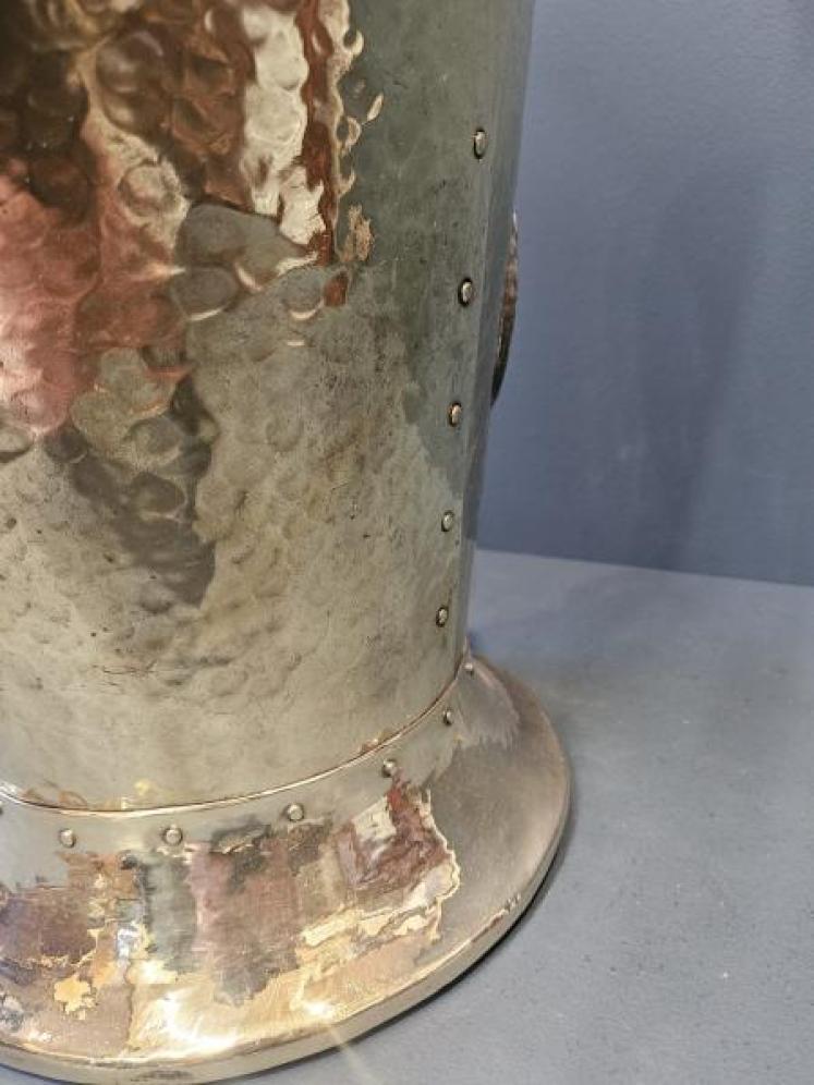 Superb Large Arts and Crafts Brass Coal Scuttle - Image 6