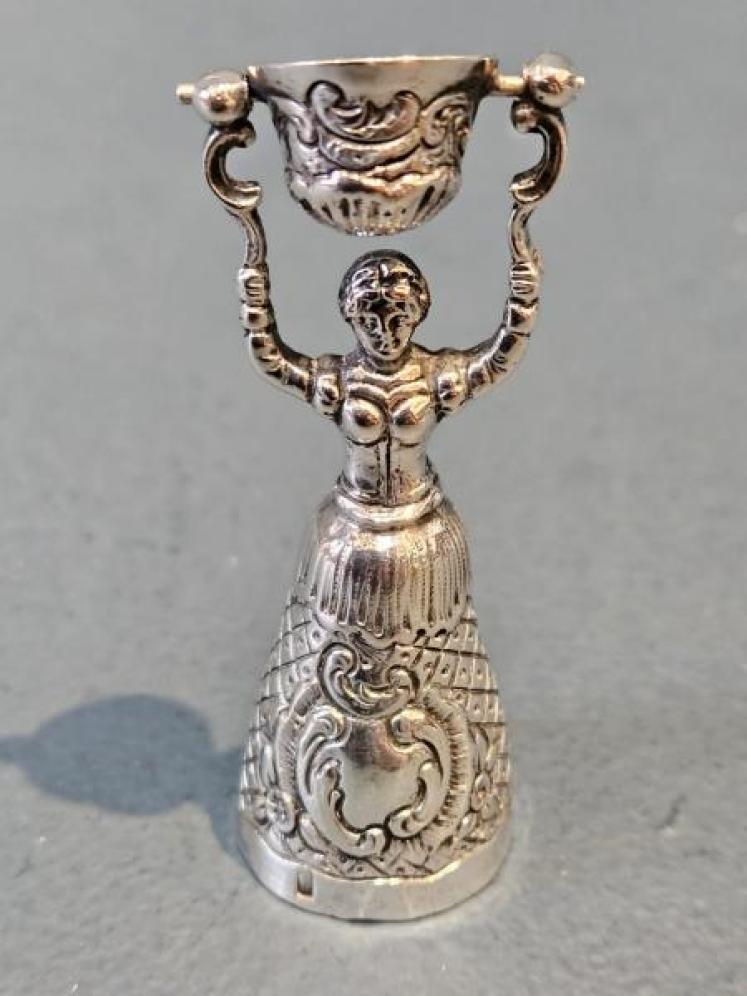 Victorian Miniature Silver Wager Cup - Image 1