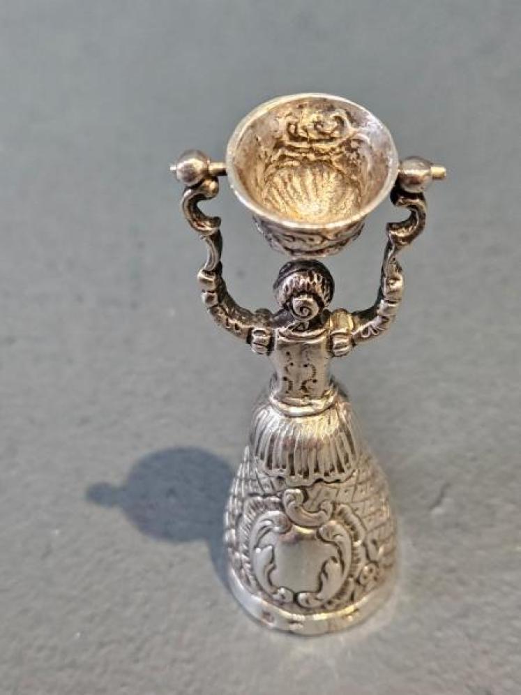 Victorian Miniature Silver Wager Cup - Image 3