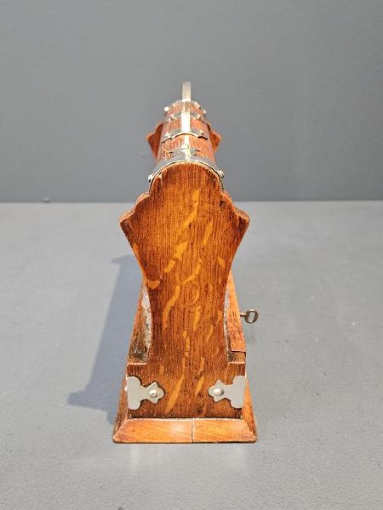 Victorian Three Bottle Liqueur Tantalus - Image 3