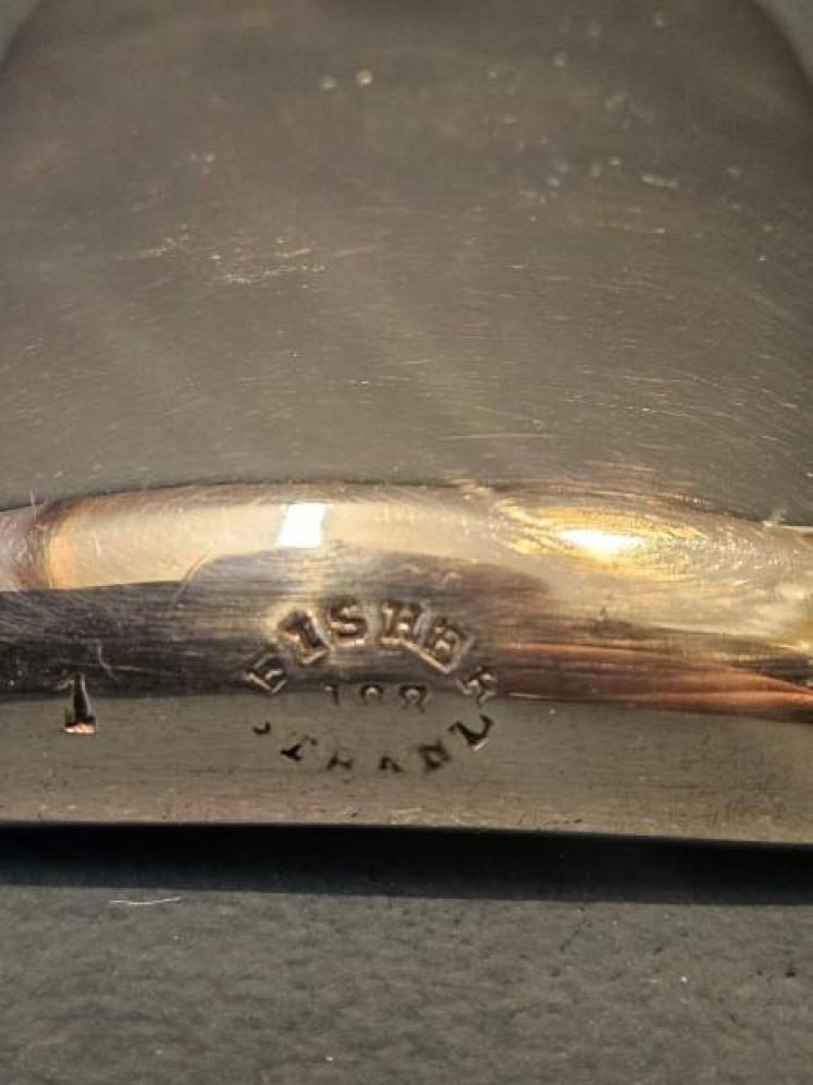 Silver Edwardian Hip Flask - Image 6