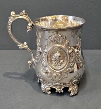 Superb Victorian Silver Mug