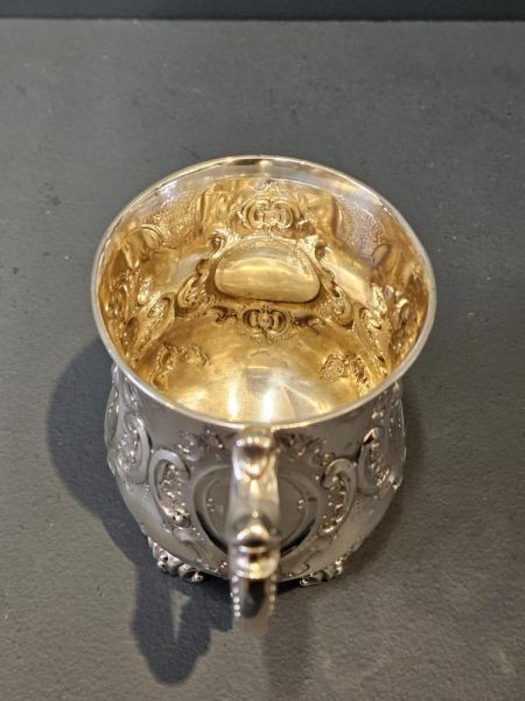Superb Victorian Silver Mug - Image 3