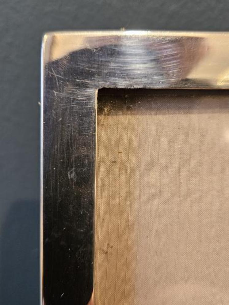 Plain Silver Portrait Sized Photo Frame - Image 4