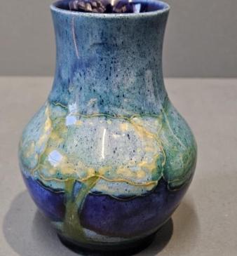 Early Moorcroft Moonlit Blue Vase