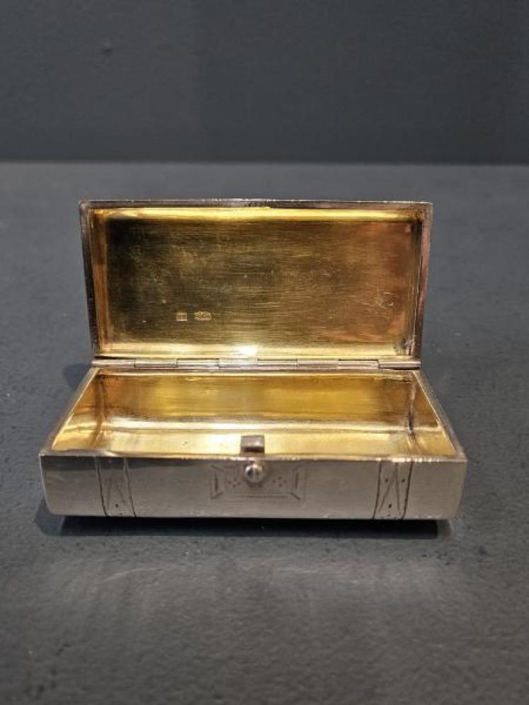 Russian Silver and Niello Trunk - Image 3