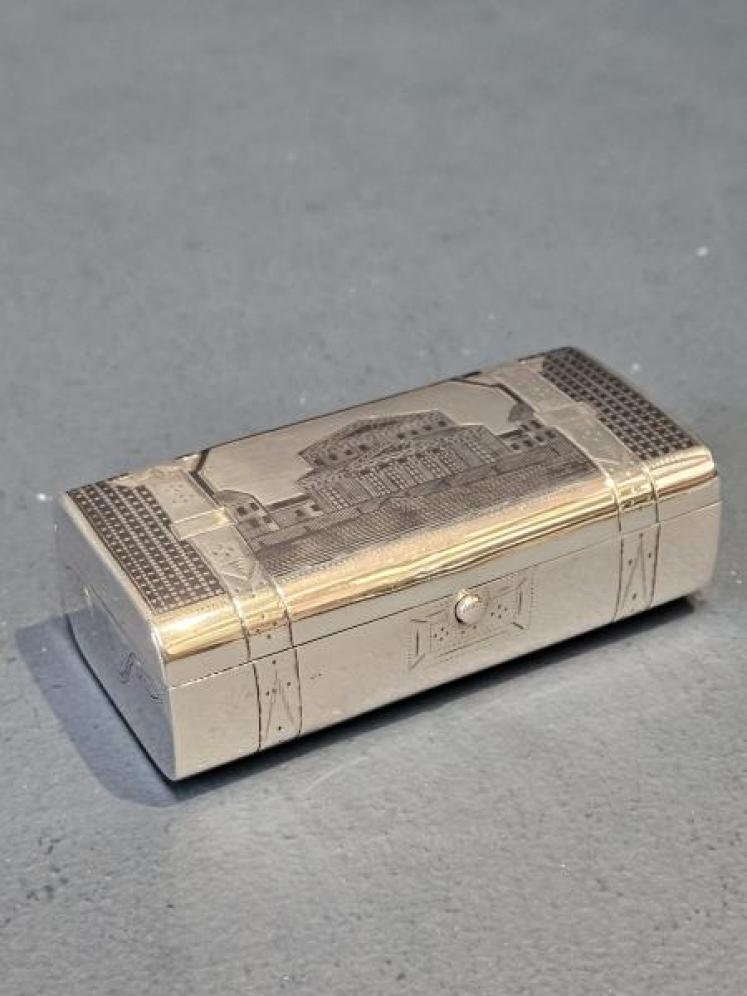 Russian Silver and Niello Trunk - Image 6