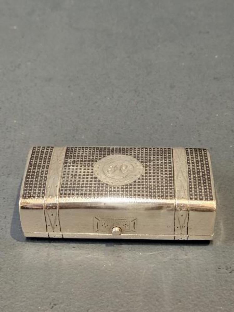 Russian Silver and Niello Trunk - Image 7